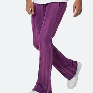 mnml French Terry Flare Sweatpants - Purple Size MPurple / M
